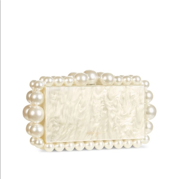 cult gaia Handbags - Cult GAIA EOS Box Clutch. Ivory. Excellent Condition New.